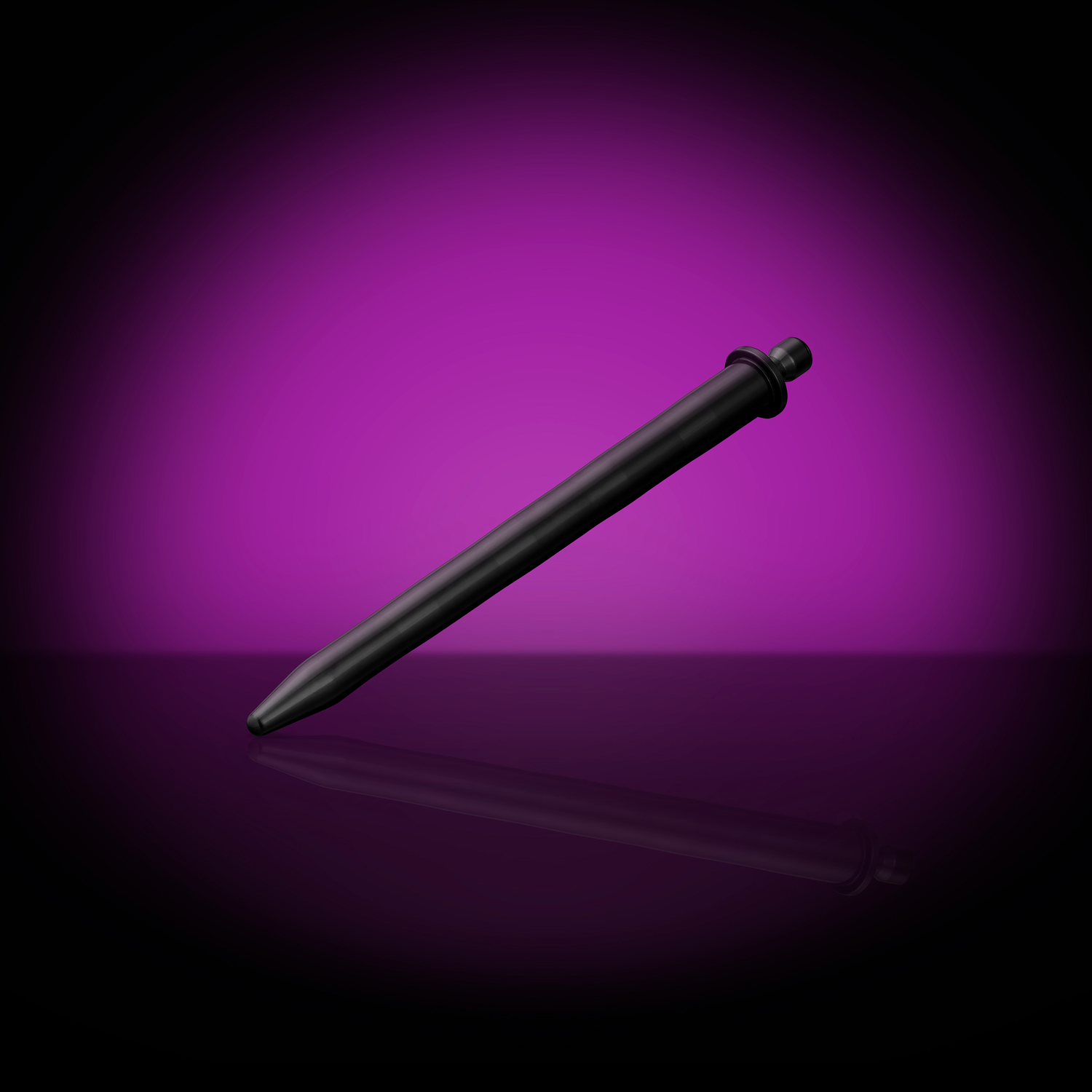 Gentle Stretcher 10-12 mm urethral sounding rod, variant PVD Black on purple background
