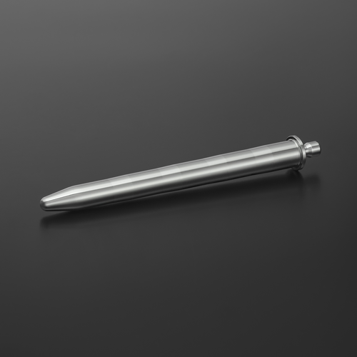 Gentle Stretcher 12-14 mm - urethral sounding rod with tapered sections and linear tip, variant Stainless steel