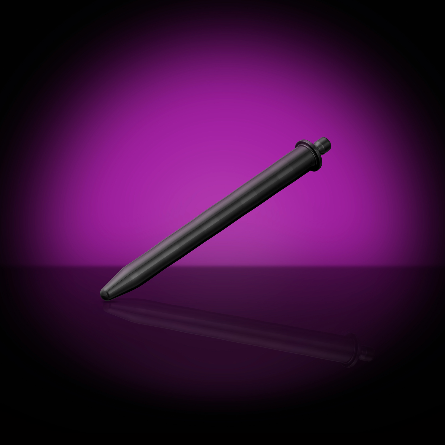 Gentle Stretcher 12-14 mm urethral sounding rod, variant PVD Black on purple background
